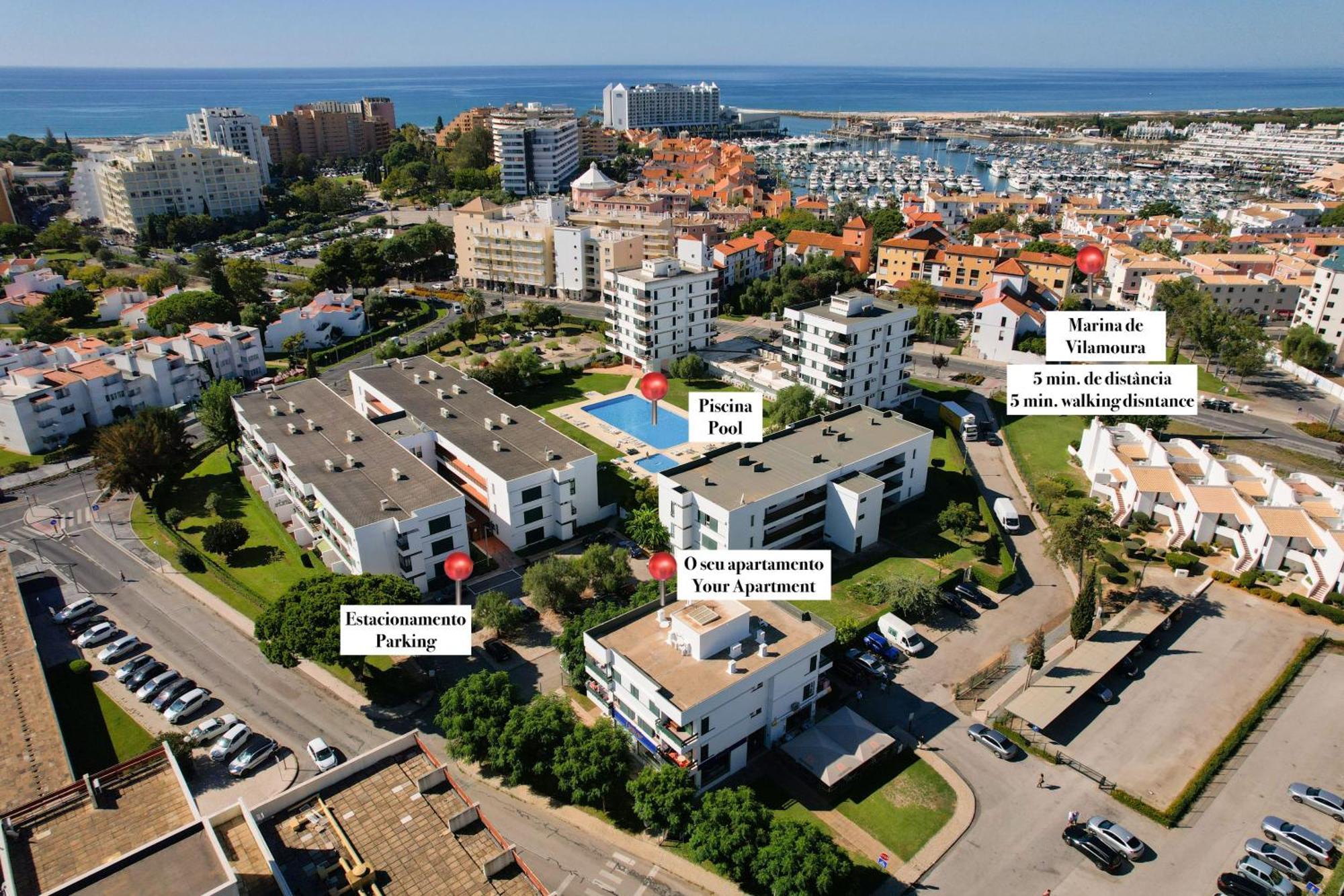 Centralgarve - Elegant And Cosy Studio In The Heart Of Vilamoura - Aldeia Do Mar T0 Екстериор снимка